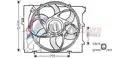 Ventilátor - AVA Quality Cooling