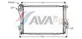 Vízhűtő(gyorscsatlakozós) - AVA Quality Cooling