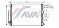 CHLODNICA DO KLIMAT.CHRYSLER 300C 04- - AVA Quality Cooling