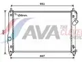 Hűtő, Motorhűtés - AVA Quality Cooling