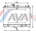 Hűtő, Motorhűtés - AVA Quality Cooling