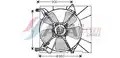 Ventilátor - AVA Quality Cooling