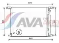 klímahűtő  Aveo 1.2 i * 04/08- - AVA Quality Cooling