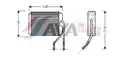 Fűtőradiátor  Daewoo Espero / Nexia ‘94- - AVA Quality Cooling
