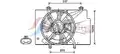 Ventilátor, motorhűtés - AVA Quality Cooling