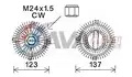 Ventilátor Kuplung - AVA Quality Cooling