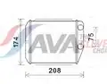 Fűtőradiátor - AVA Quality Cooling