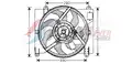 Ventilátor - AVA Quality Cooling