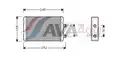 Fűtőradiátor (Marelli rendszerű ) - AVA Quality Cooling