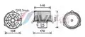 Villanymotor, szellőzőventilátor - AVA Quality Cooling