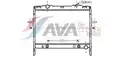 Vízhűtő . Sorento 2.5 CRDi Aut. R.H.D 07/02- - AVA Quality Cooling