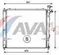 Hűtő, Motorhűtés - AVA Quality Cooling