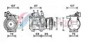 Klíma Kompresszor r. Cerato 1.5 TDi  08/04-08/06 - AVA Quality Cooling