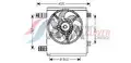 Ventilátor - AVA Quality Cooling