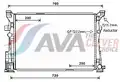 Hűtő, Motorhűtés - AVA Quality Cooling