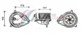 ventillátor Sprinter L.H.D. - AC 02/95 - 05/06 - AVA Quality Cooling