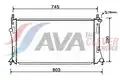 Hűtő, Motorhűtés - AVA Quality Cooling