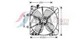 Ventilátor - AVA Quality Cooling