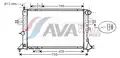 Vízhűtő(X17DTL Motk.) - AVA Quality Cooling