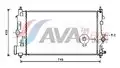 Vízhűtő . Insignia 1.4 i * 04/11- - AVA Quality Cooling