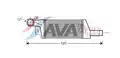 Levegőelőhűtő összes (kivéve Y17DT) HELLA - AVA Quality Cooling
