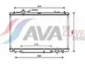 Vízhűtő . LS 460  4.6 i  Aut. - AVA Quality Cooling