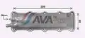 Intercooler AUDI A1 10- - AVA Quality Cooling