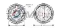Kuplung, hűtőventilátor - AVA Quality Cooling