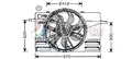 ventilátor keret - motorral, k - AVA Quality Cooling