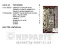 felső tömítéskészlet - Nipparts