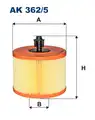 légszűrő AK362/5 FILTRON - Filtron