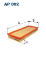 légszűrő AP002 FILTRON - Filtron
