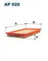 légszűrő AP020 FILTRON - Filtron