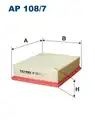 légszűrő AP108/7 FILTRON - Filtron