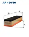légszűrő AP130/10 FILTRON - Filtron