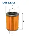 olajszűrő OM523/2 FILTRON - Filtron