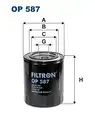olajszűrő OP587 FILTRON - Filtron