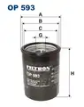 olajszűrő OP593 FILTRON - Filtron