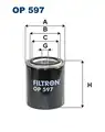 olajszűrő OP597 FILTRON - Filtron