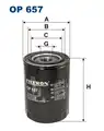olajszűrő OP657 FILTRON - Filtron