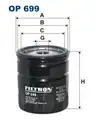 olajszűrő OP699 FILTRON - Filtron