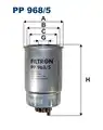 968/5 PP FILTR PALIWA CHRYSLER VOYAGER 07- 2.8 CRDI, FIAT FREEMONT 11-, JEEP COMPASS 11-, LANCIA VOY - Filtron