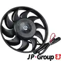 villanymotor, hűtőventillátor - JP Group