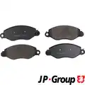 fékbetétkészlet, tárcsafék - JP Group