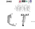 KATALIZATOR FIAT PANDA/500 1,2 EURO 5 EURO 6 - AS
