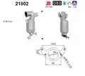 KATALIZATOR OPEL ASTRA K 1,4T EURO 6 - AS