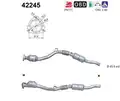 KATALIZATOR VW A6/PASSAT/SUPERB 2,8 LEWA STRONA - AS