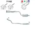 KATALIZATOR DB C180 EURO 2 - AS