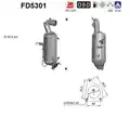 FILTR CZSTEK STAYCH DPF OPEL ASTRA 1,6CDTI EURO 6 - AS