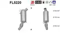 FILTR CZSTEK STAYCH DPF BMW 318D 2,0TD EURO 6 - AS